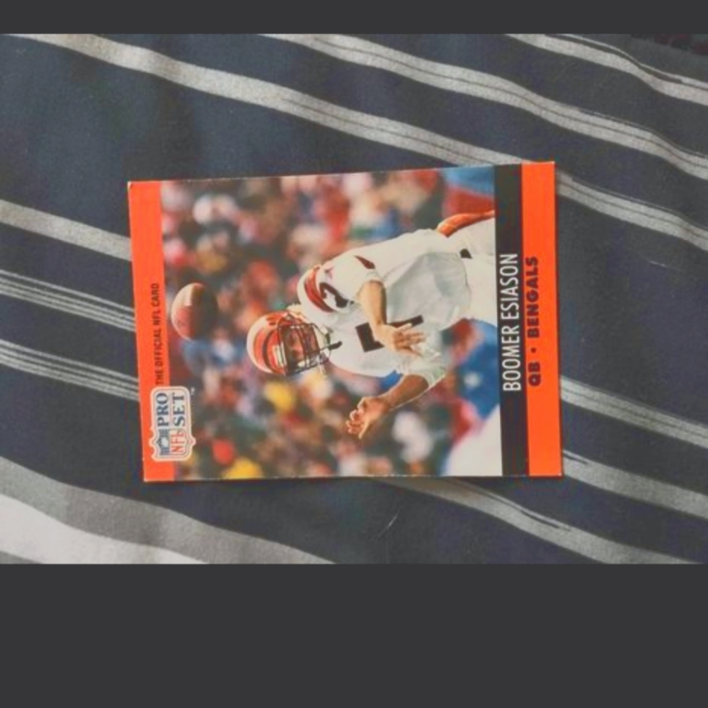 Boomer Esiason Pro Set Brand Football Card #463 Cincinnati Bengals